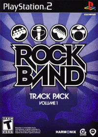 Rock Band Track Pack: Metal Playstation 2  box art